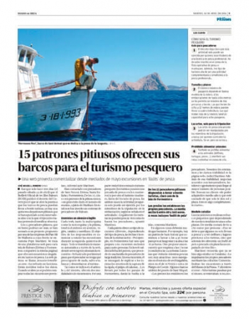 www.angeltourenspanien.de Nachrichten, Videos und Berichte von Diario de Ibiza auf Angeltouren Spanien (Pescaturismo)