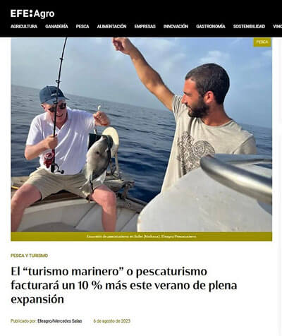 www.angeltourenspanien.de Nachrichten, Videos und Berichte von EFE auf Angeltouren Spanien (Pescaturismo)