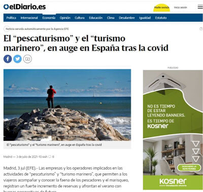www.angeltourenspanien.de Nachrichten, Videos und Berichte von elDiario.es auf Angeltouren Spanien (Pescaturismo)