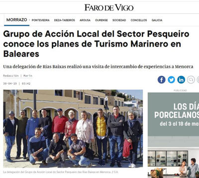 www.angeltourenspanien.de Nachrichten, Videos und Berichte von Faro de Vigo auf Angeltouren Spanien (Pescaturismo)